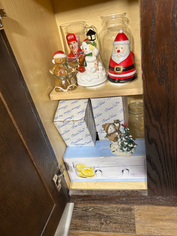 Glass Ornaments, Nascar Mug, Etc.