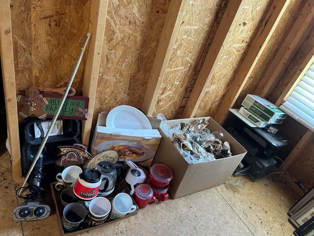 Glass Ware , Mugs, Printers, Misc.