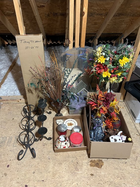 Fall Decorations, Candle Holders, Etc.