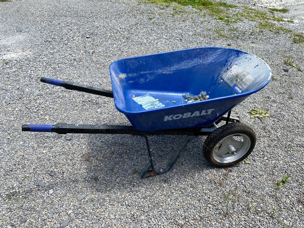 Kobalt 2 wheel wheelbarrow