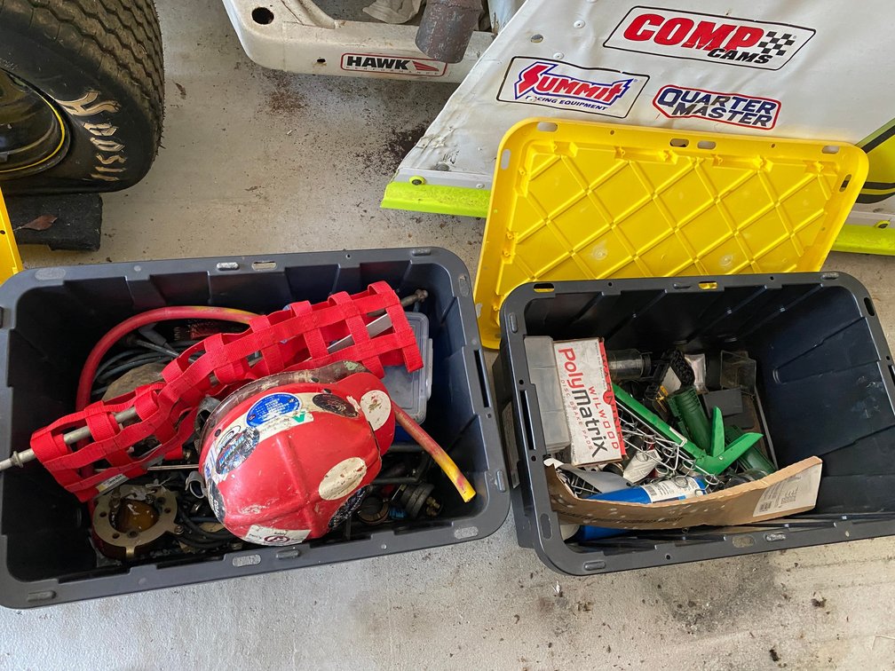 Contents of 2 totes