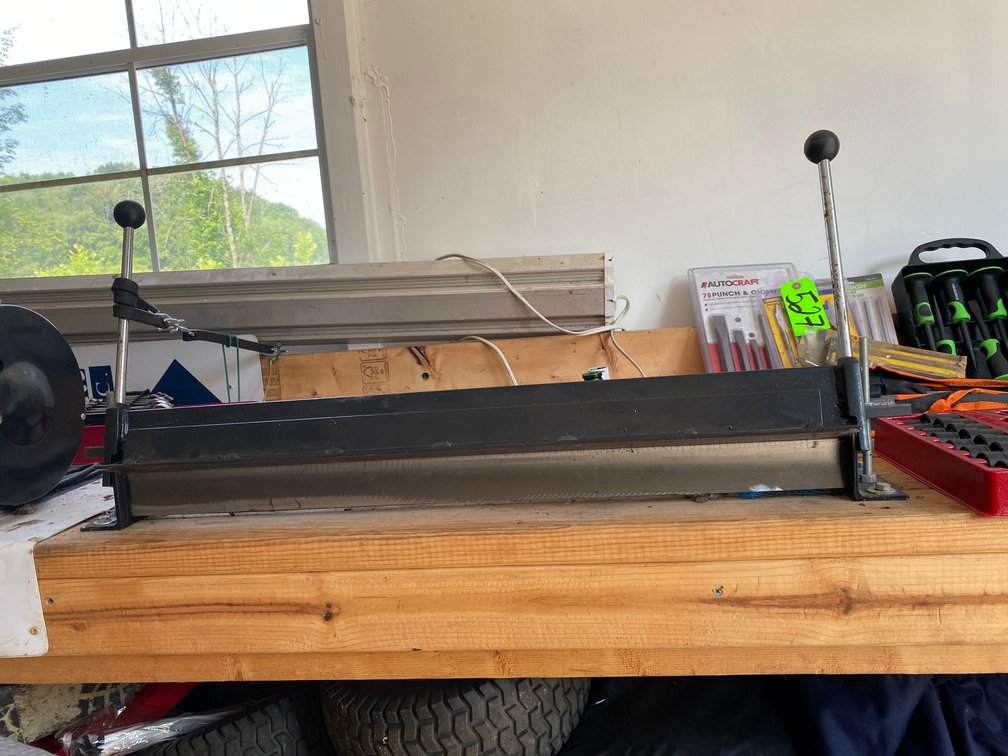 Mini Sheet metal bending brake
