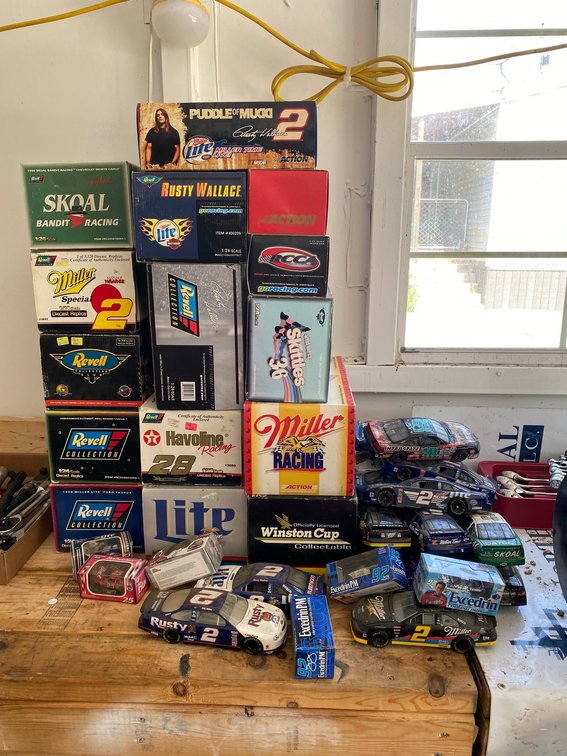 Collection of 124th Scale,1-64th Scale Nascar Model Cars