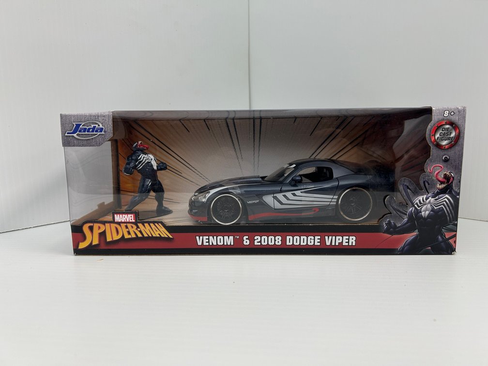 Cast metal 124 th Scale Venom 2008 Dodge Viper