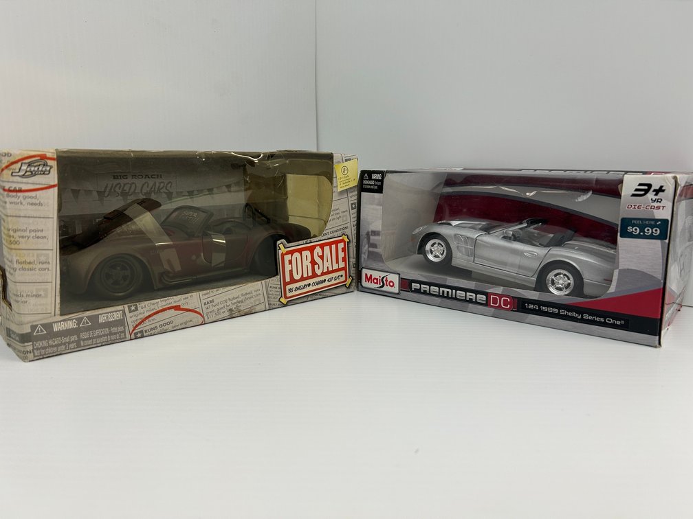 2-Die Cast Cars Maisto 124th Scale, Shelby Series 1