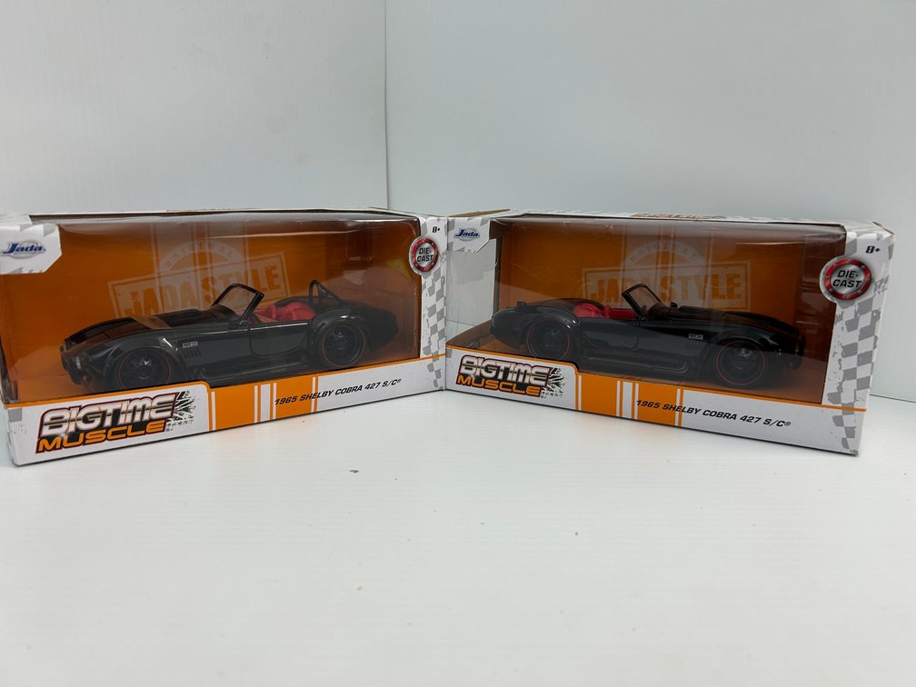 2-Rag Time Die Cast Metal Cars