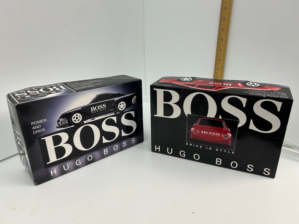 2-Hugo Boss Radio Controlled Sports Cars