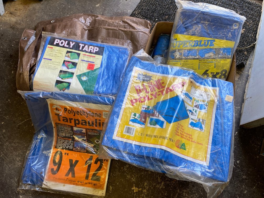 Assorted Tarps