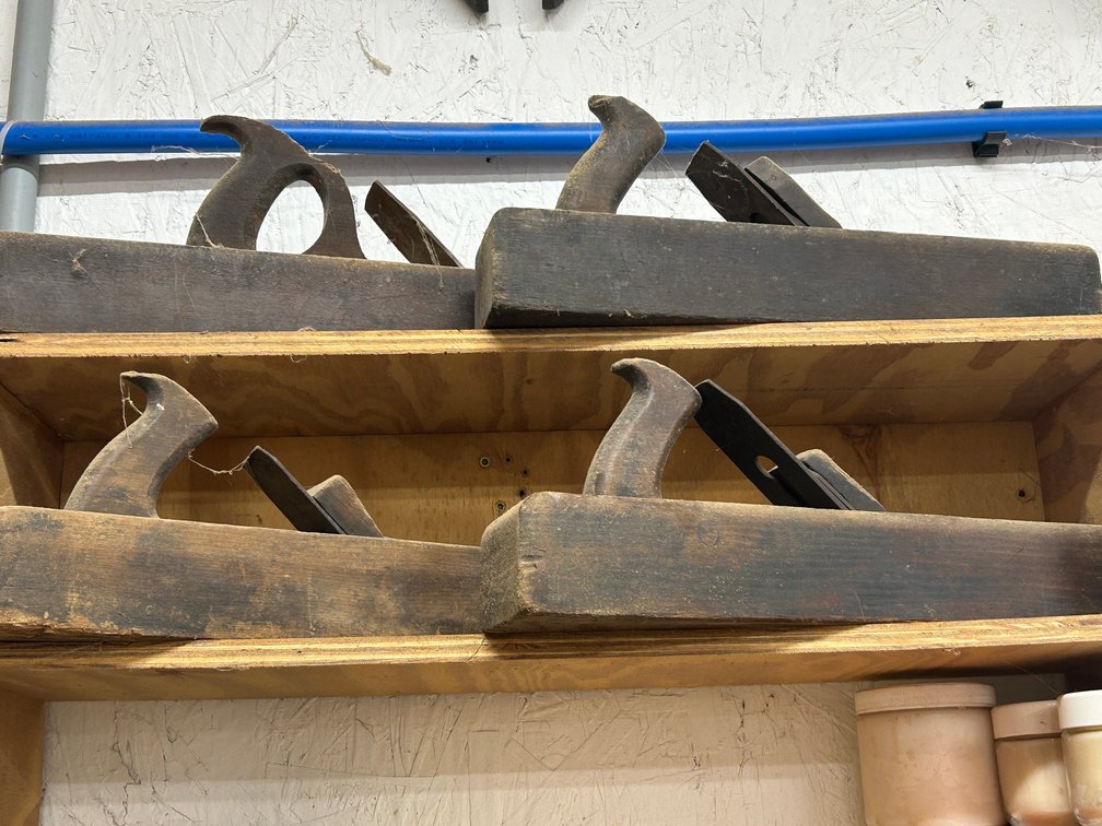 Vintage wooden planes