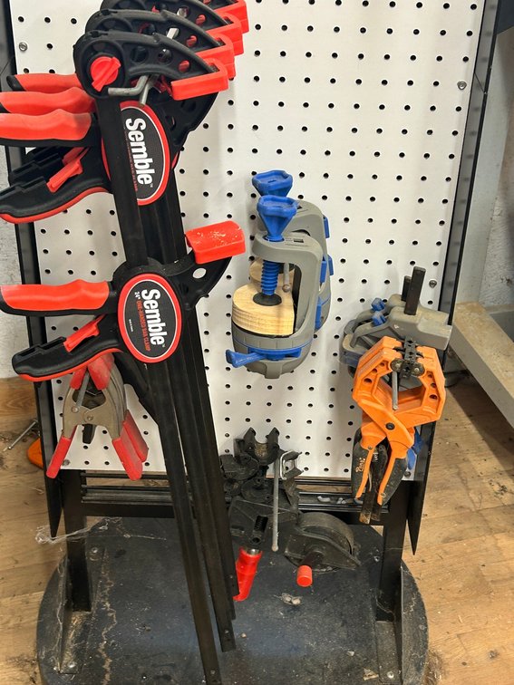 Semble clamps, several other clamps