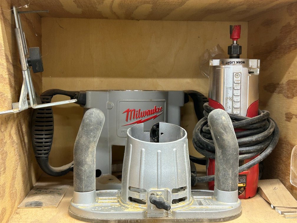 Craftsman professional palm router and more