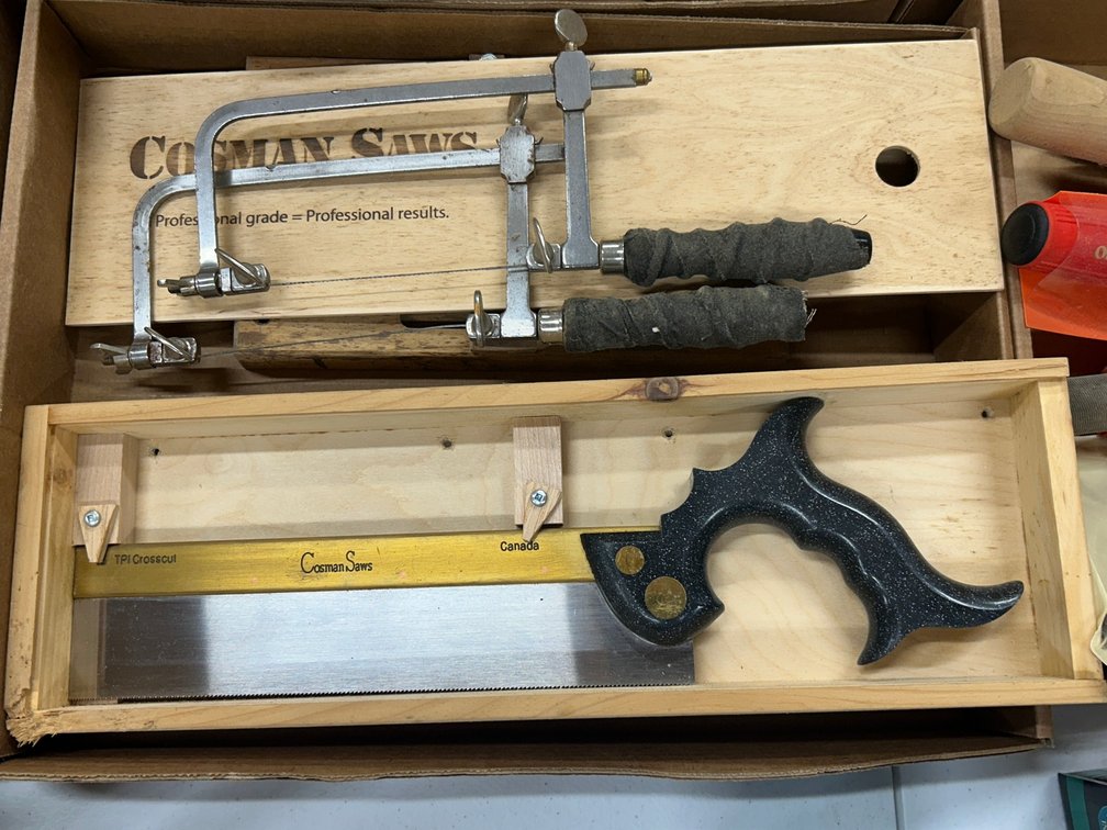 Cosman saws, punch set