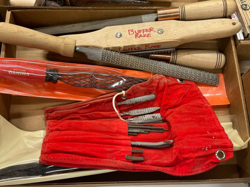 Files, buffer rake