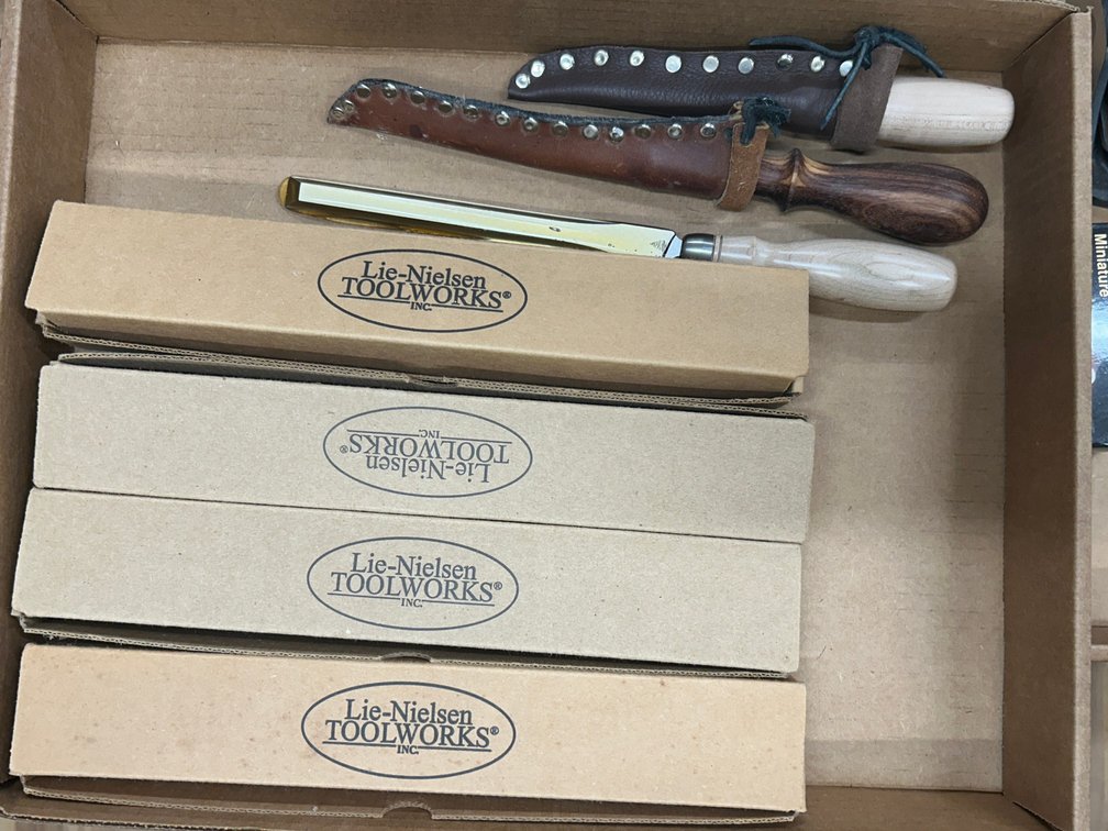 Lie-Nielsen wood chisels
