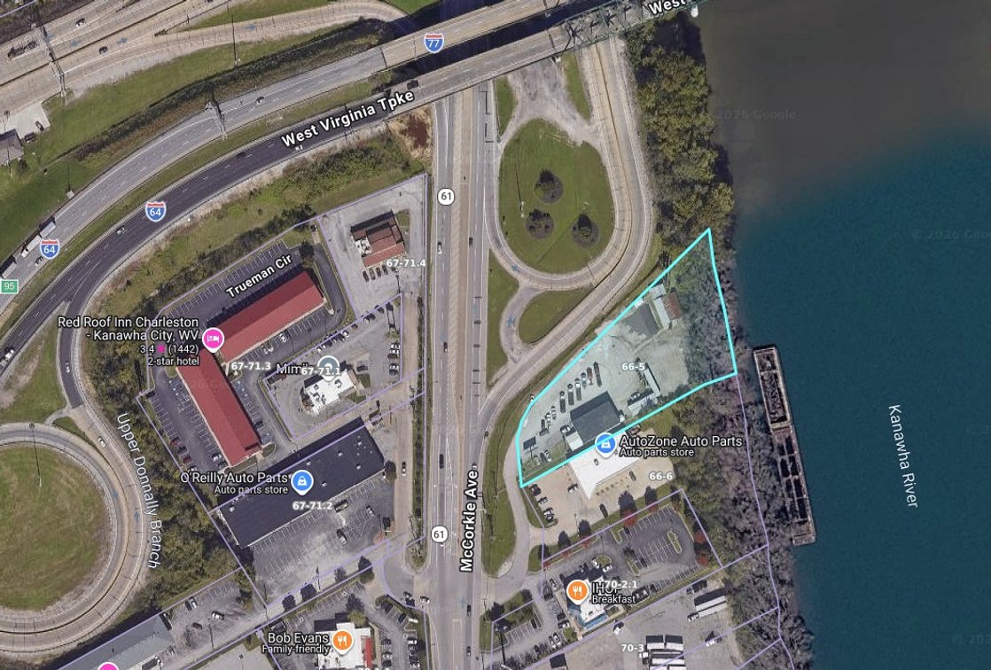Image for Prime Commercial or Redevelopment Opportunity Along MacCorkle Avenue with River Frontage