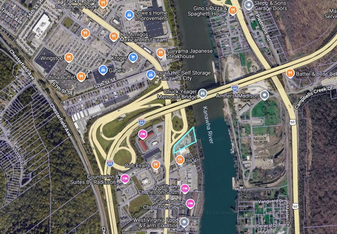 Image for Prime Commercial or Redevelopment Opportunity Along MacCorkle Avenue with River Frontage