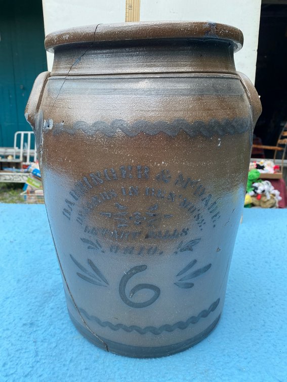 Ohio Merchant crock