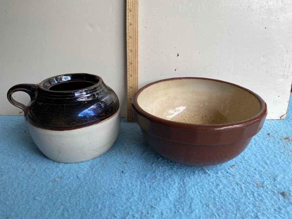 2 Stoneware pieces