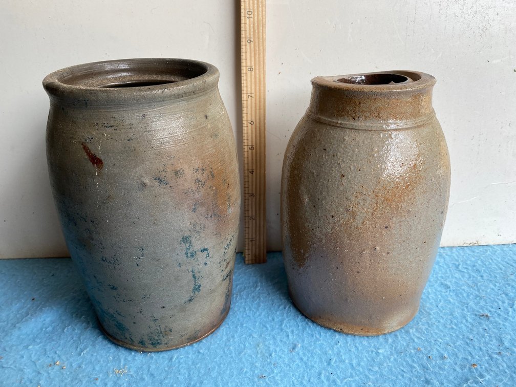 2 Stoneware crocks