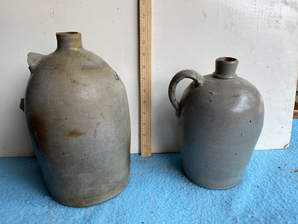 2 Stoneware jugs