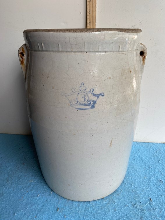 3 Gallon stoneware churn