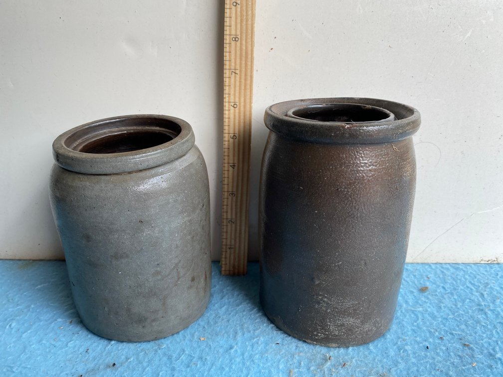 2 Stoneware crocks