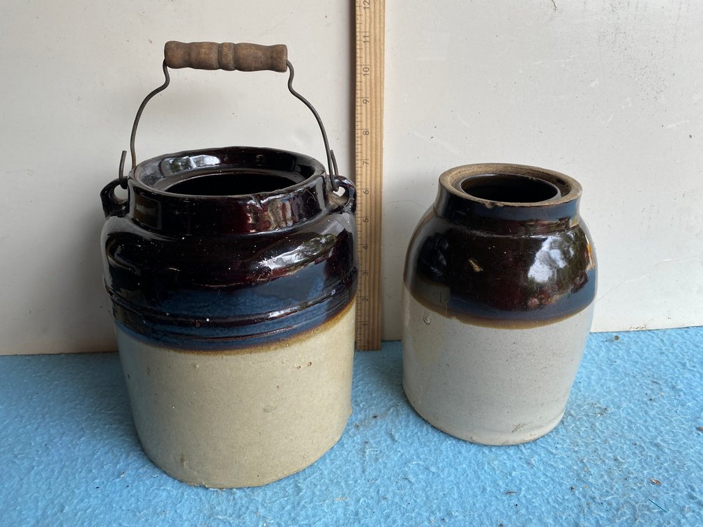 2 Stoneware pieces