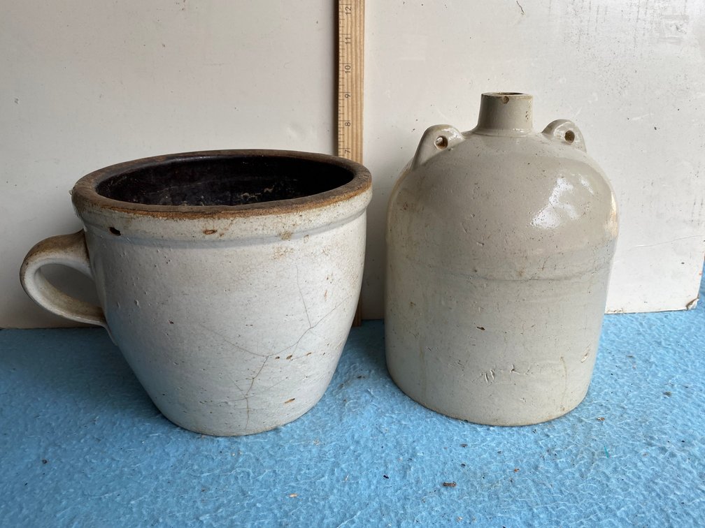 2 Stoneware pieces