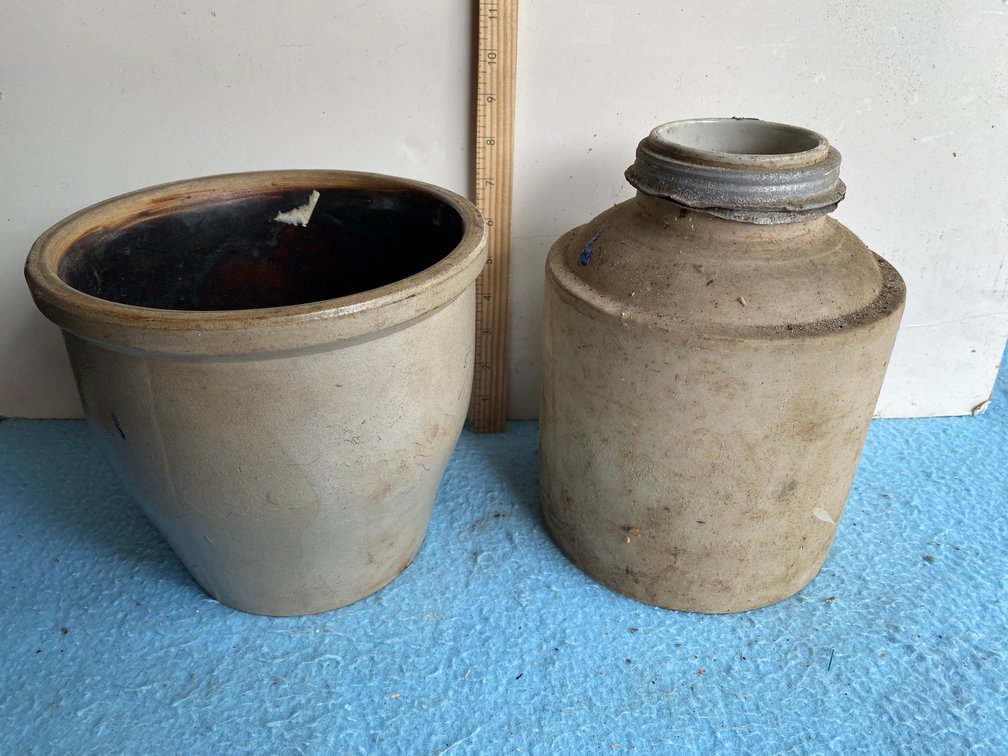2 Stoneware pieces