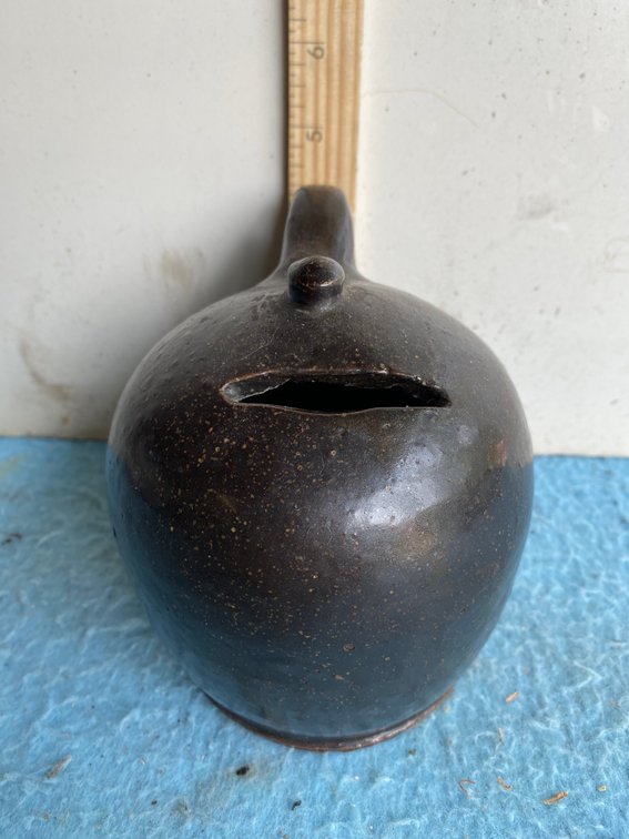 1800's Stoneware bank