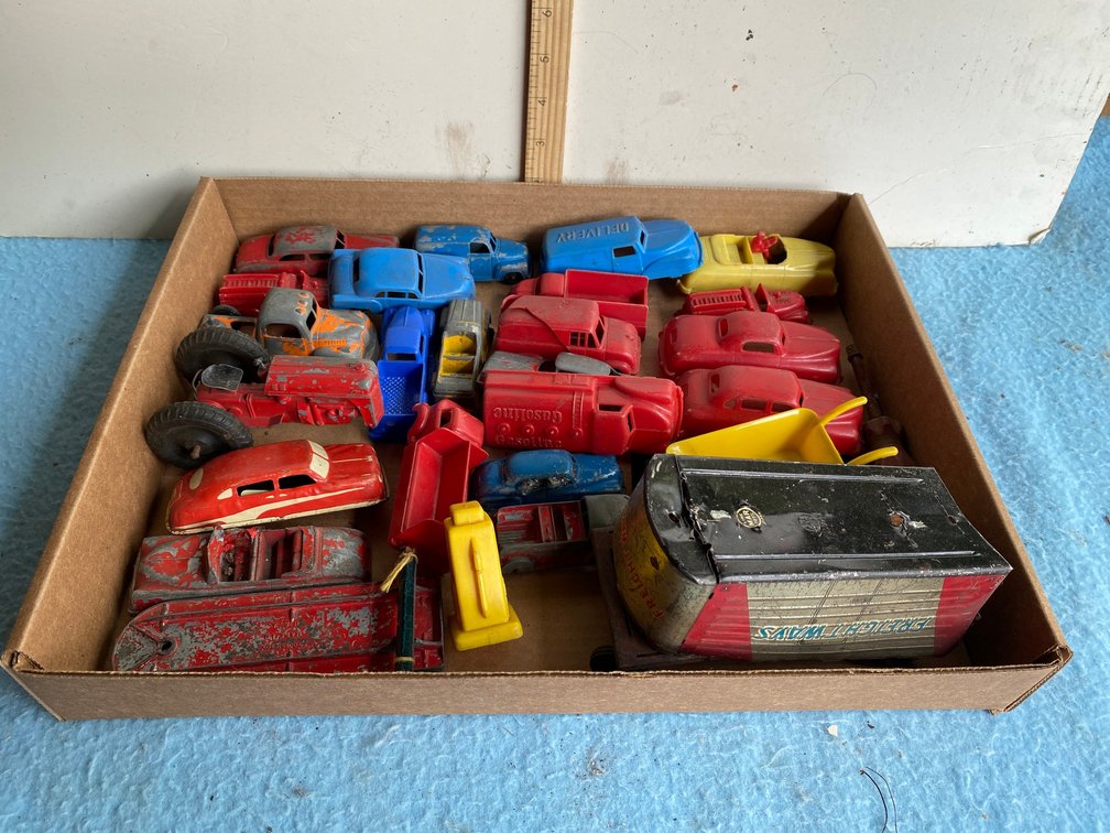 Vintage toy cars