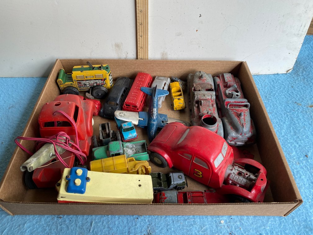 Vintage toy cars