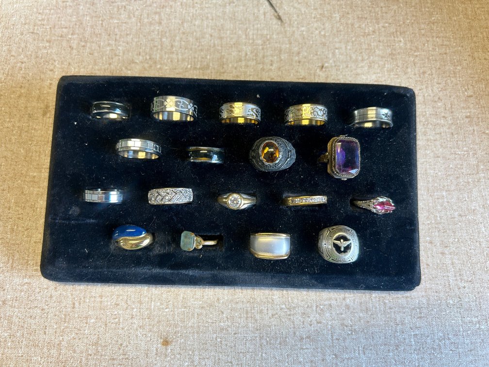 Collection of Costume Men's Rings