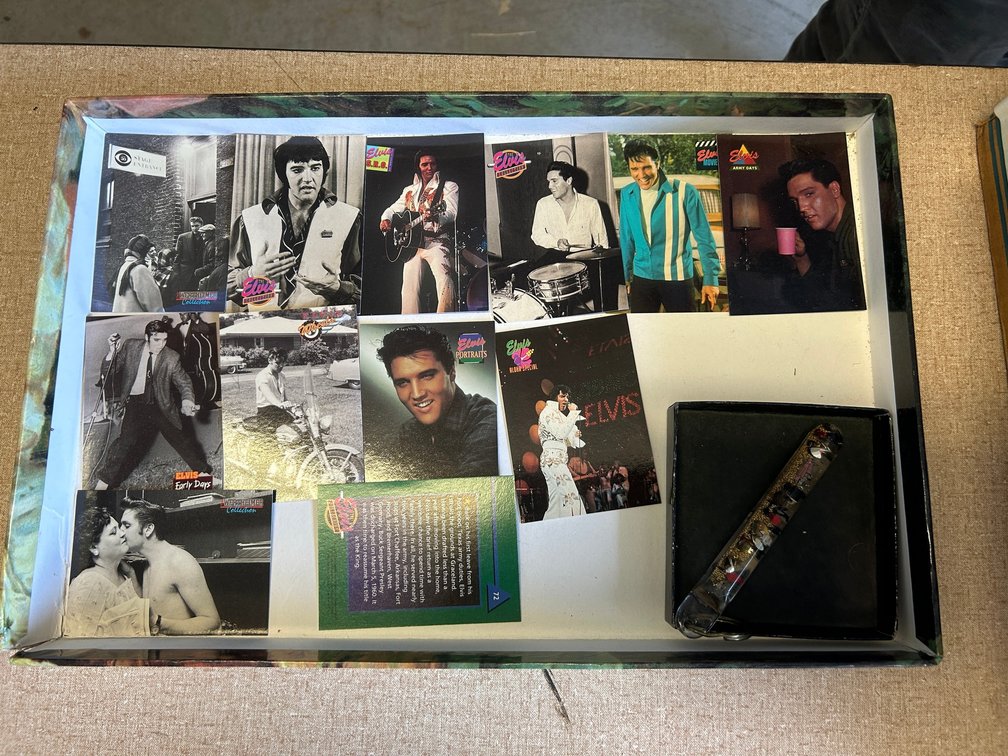 Elvis Presley Trading Cards, Elvis Keychain