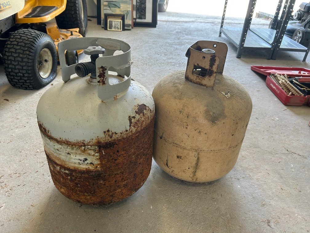 2 Propane Tanks
