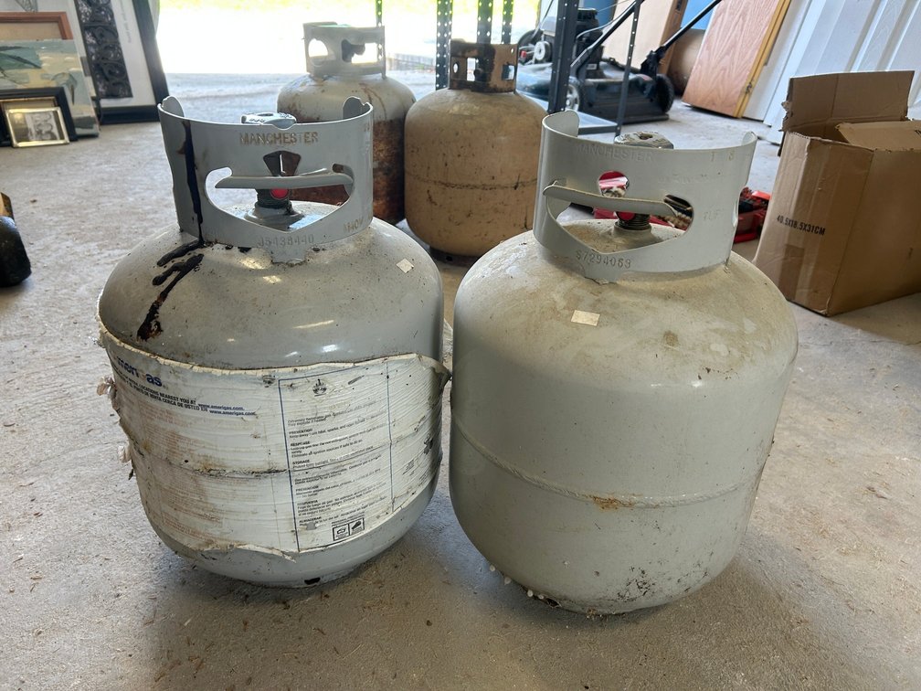 2 Propane Tanks
