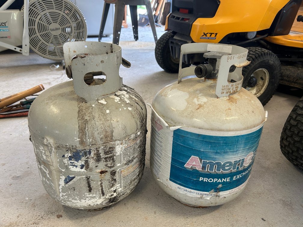 2 Propane tanks