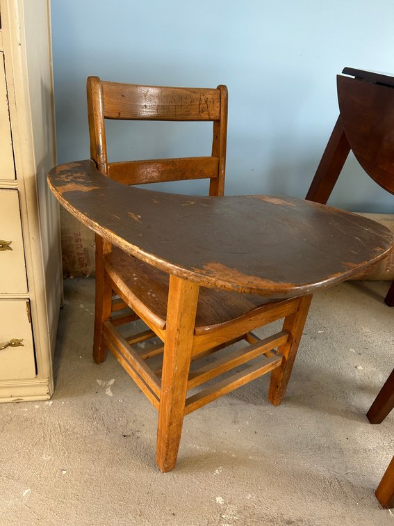 Antique School Desk