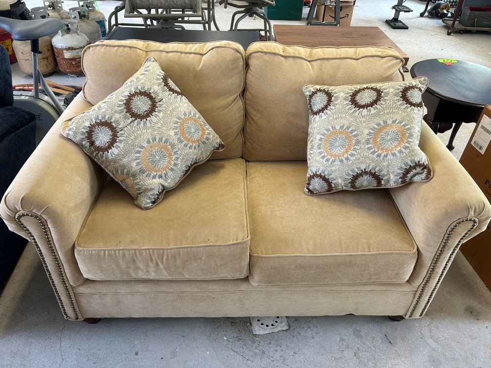 Upholstered Loveseat