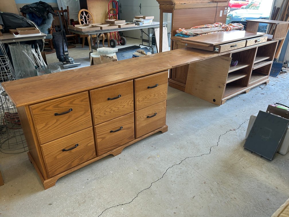 Large U Shaped Desk