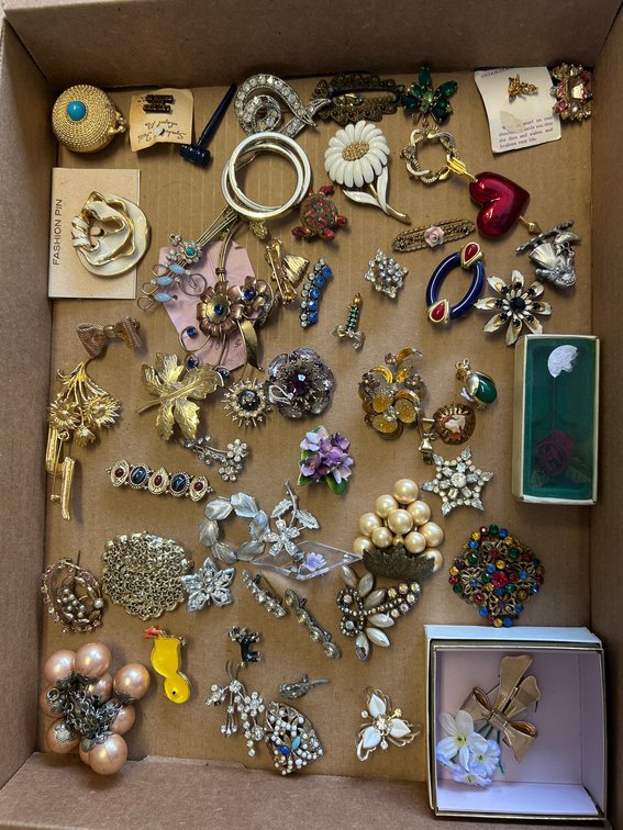 Costume Jewelry Broaches
