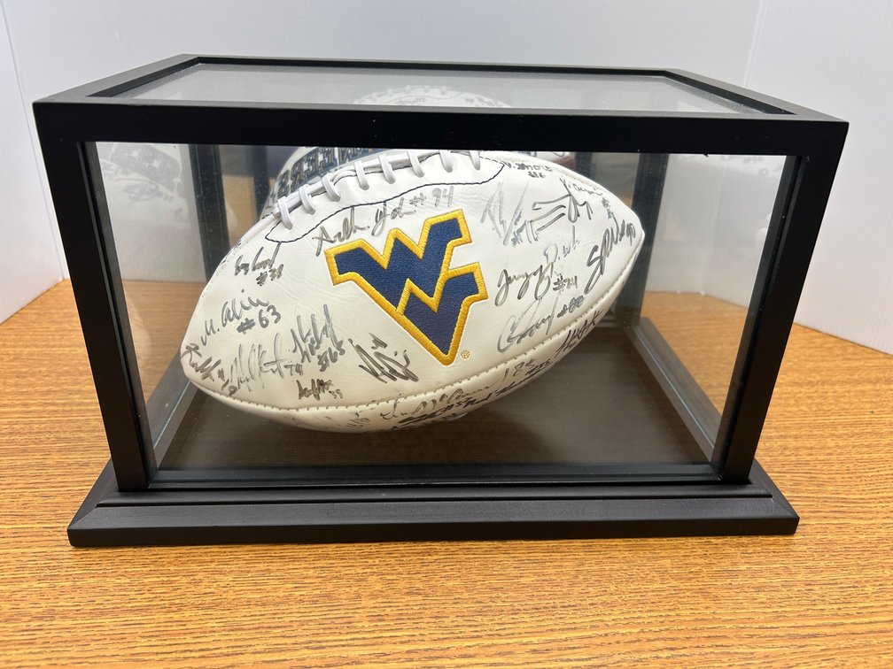 WVU team signed football