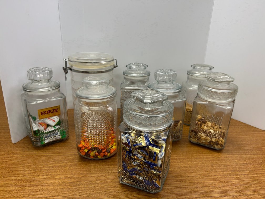 Glass canisters