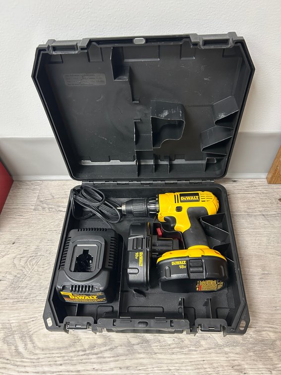 DeWalt cordless drill with charger