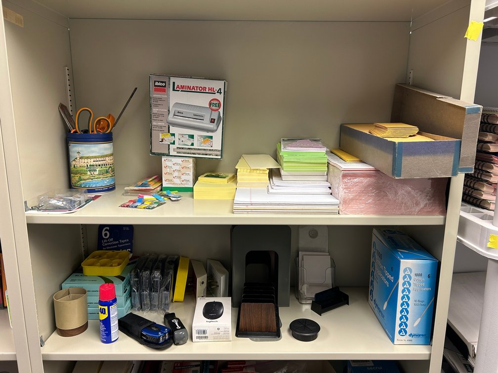 Office supplies, laminator