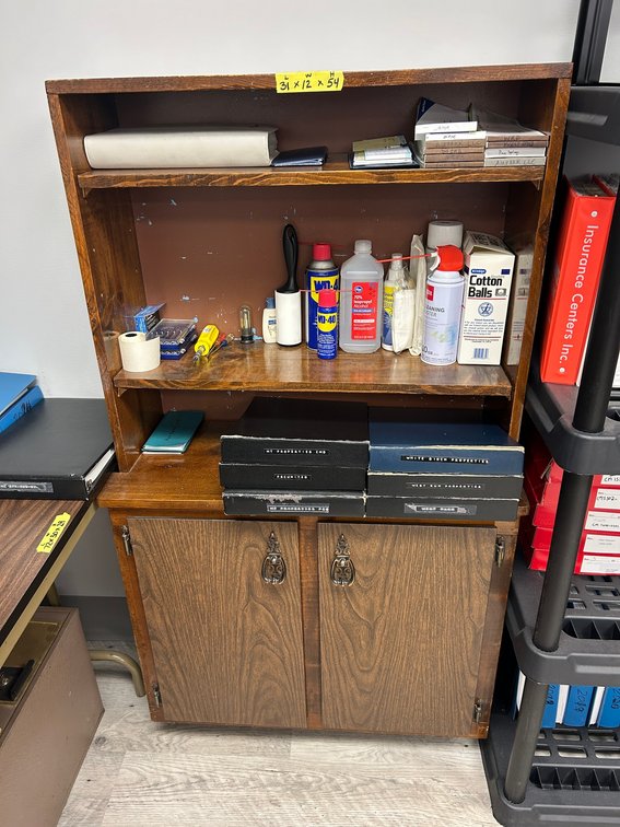 Cabinet with doors