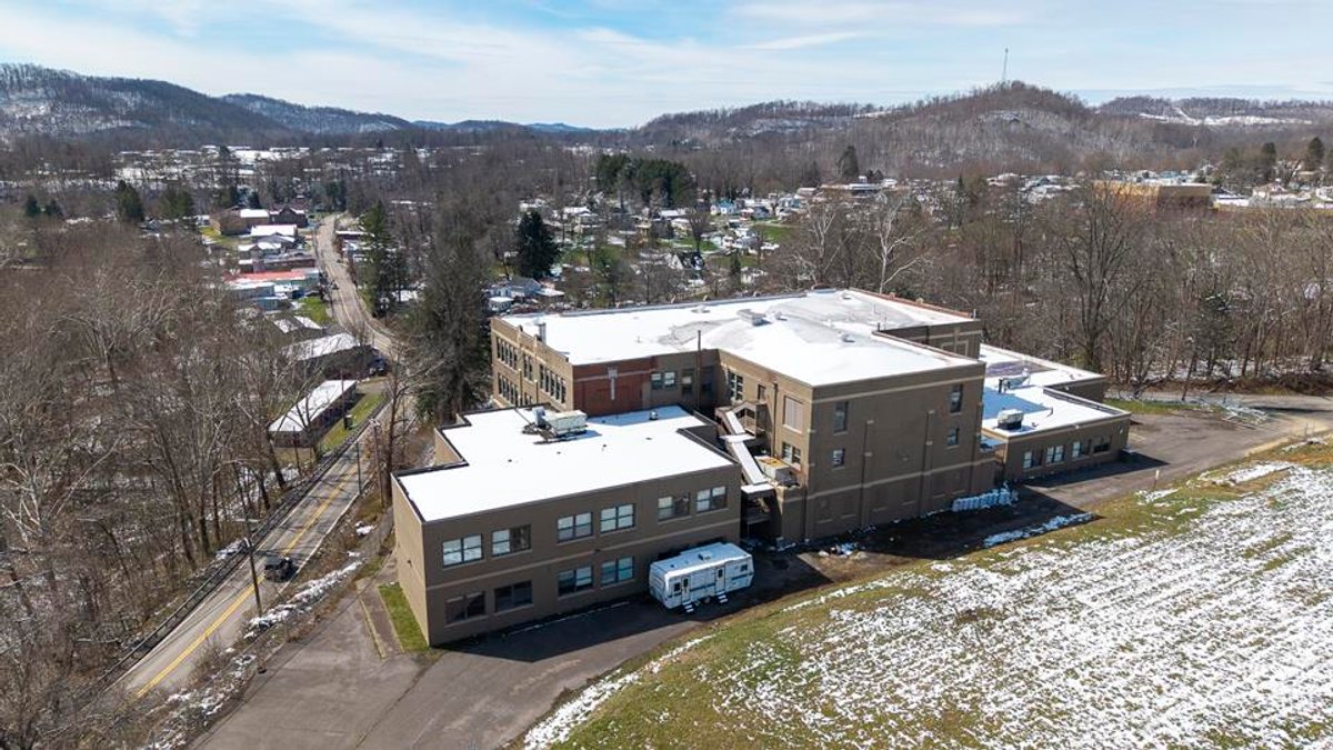 Image for The Former Lumberport Middle School: 62,380 sqft. Building on Nearly 4 Acres