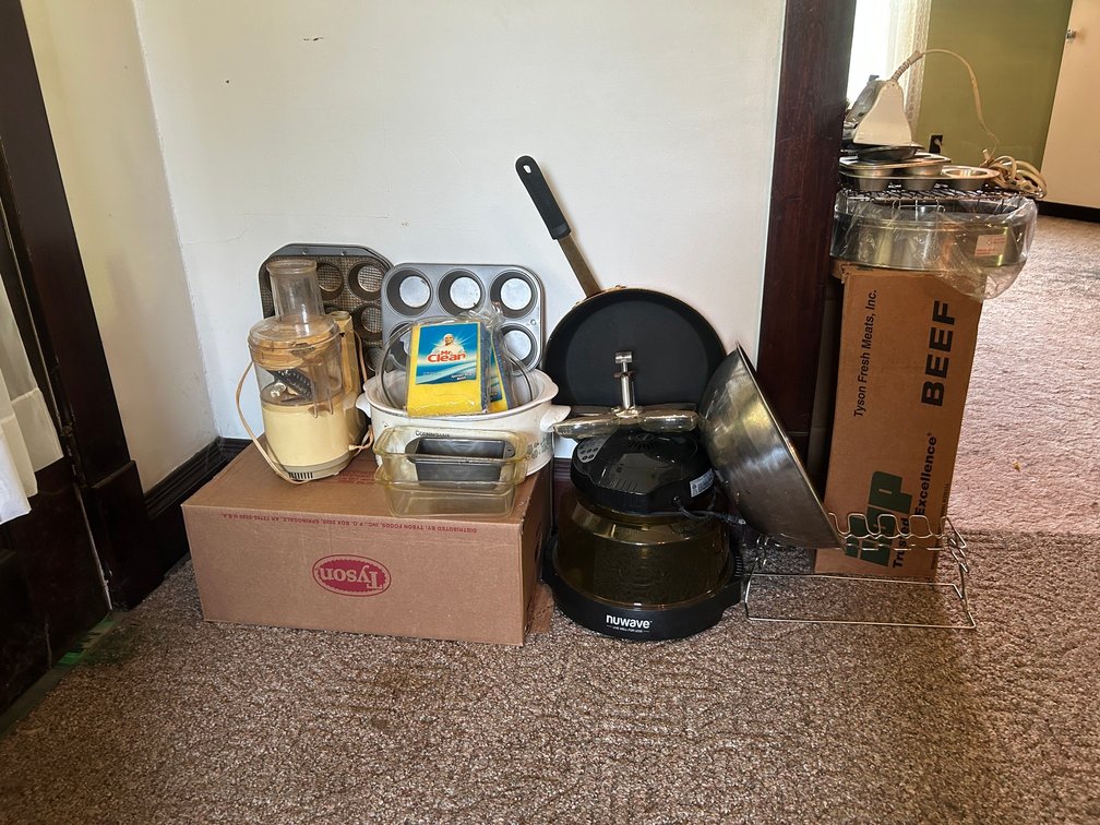 Infrared Oven, Food Processor, Clothes Iron, Muffin Pans, and More
