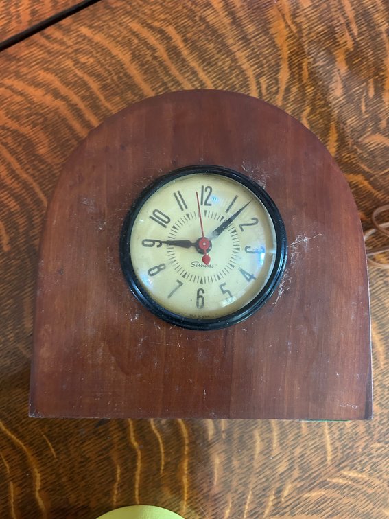 Sessions Wooden Mantel Clock