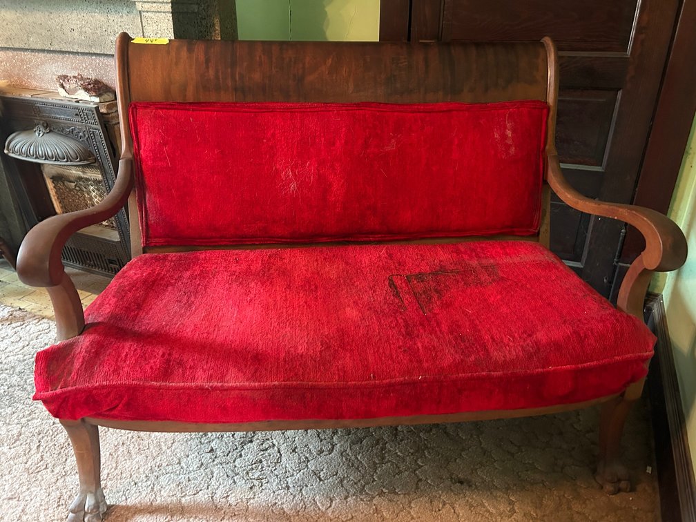 Antique Wooden Settee